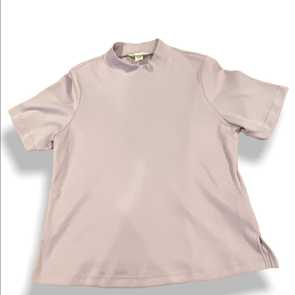 Purple turtle neck size L